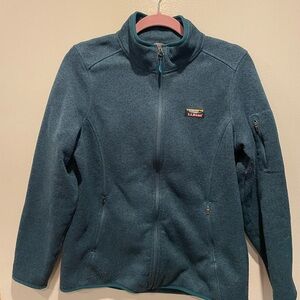 L.L. Bean Forest Green Full-Zip Jacket